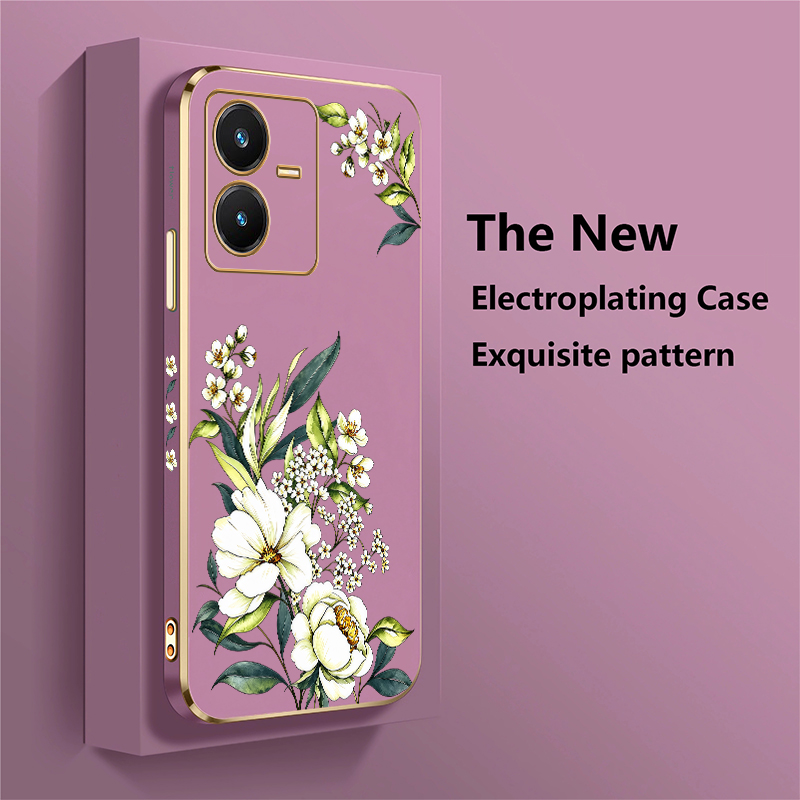 Flowers Case For Vivo Y28 S Y2 - Vivo Y28 review and price