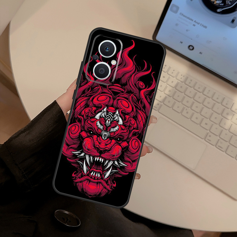 Japan Oni Samurai Mask Case Fo - Oppo Reno 12 review and price