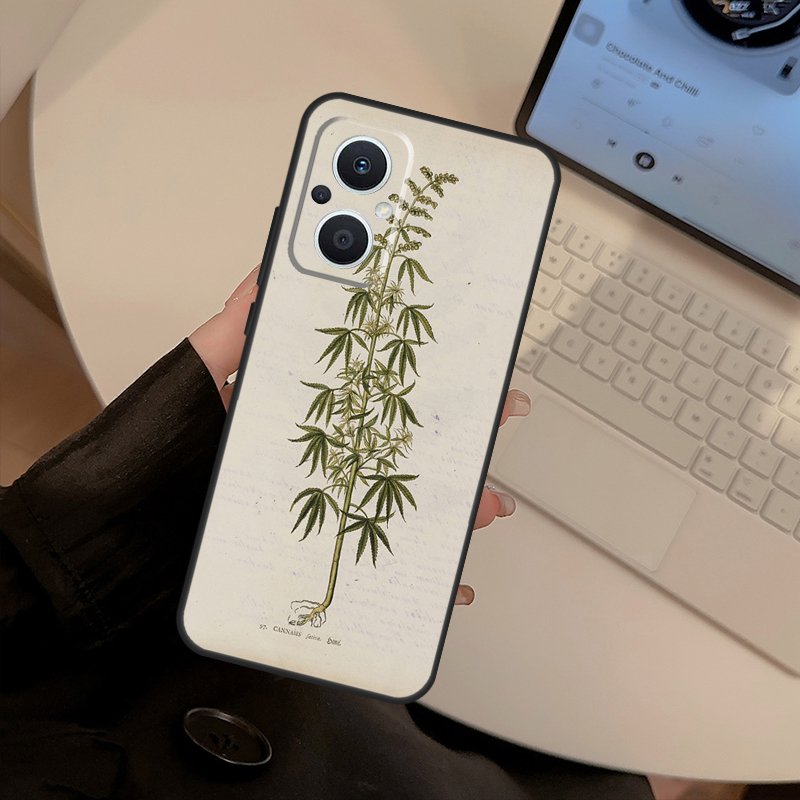 Botanical Drawings Flowers Cas - Oppo Reno 12 review and price