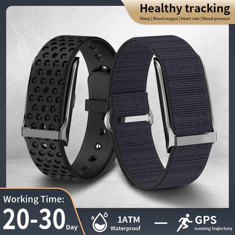 LIGE Smart Watch Heart Rate Bl - Fall Detection Watch review and price