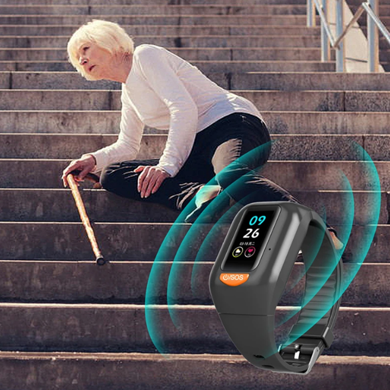 Newest Elderly 4G Smart Watch  - Fall Detection Watch review and price