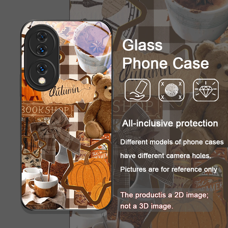 Retro Autumn Leaves Pumpkin Pl - Huawei Nova 12 review and price