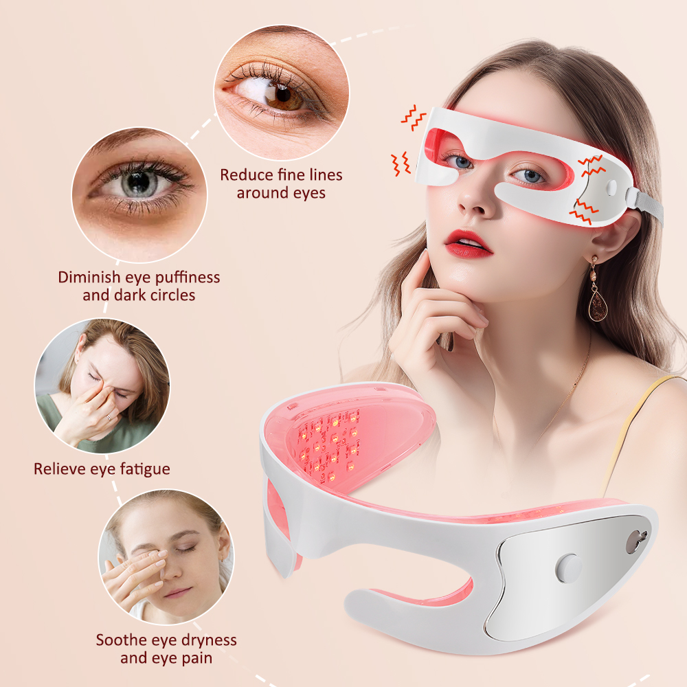 EMS Red Light Eye Massager Eye - Light Therapy Glasses review and price